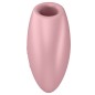 SATISFYER CUTIE HEART AIR PULSE STIMULATOR VIBRATOR - PINK