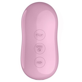 STIMOLATORE E VIBRATORE SATISFYER PER CARAMELLE DI COTONE - ROSA