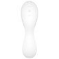 SATISFYER CURVY TRINITY 5 AIR PULSE STIMULATOR VIBRATOR APP - BLUE