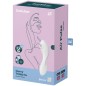 SATISFYER CURVY TRINITY 5 AIR PULSE STIMULATOR VIBRATOR APP - WHITE SATISFYER CURVY TRINITY 5 AIR PULSE STIMULATOR VIBRATOR APP - WHITE