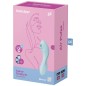 SATISFYER CURVY TRINITY 5 AIR PULSE STIMULATOR VIBRATOR APP - WHITE SATISFYER CURVY TRINITY 5 AIR PULSE STIMULATOR VIBRATOR APP - WHITE