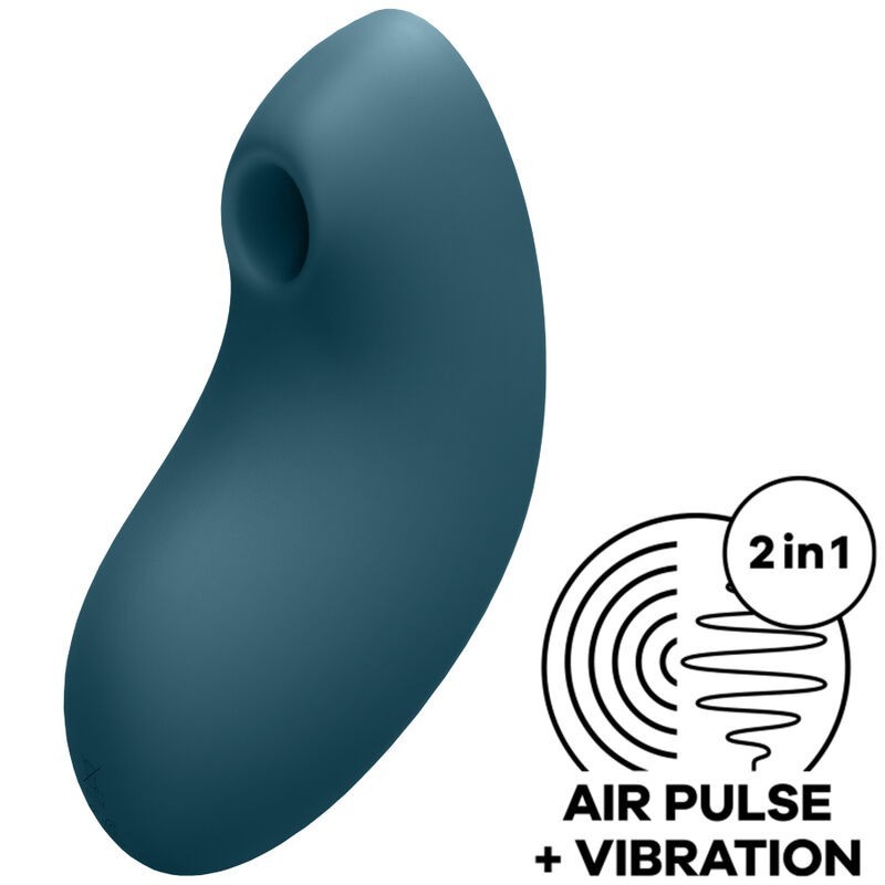 SATISFYER - STIMULATEUR ET VIBRATEUR À PULSE D'AIR VULVA LOVER 2 BLANC SATISFYER - STIMULATEUR ET VIBRATEUR À PULSE D'AIR VULVA LOVER 2 BLANC