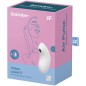 SATISFYER - STIMULATEUR ET VIBRATEUR À PULSE D'AIR VULVA LOVER 2 BLANC SATISFYER - STIMULATEUR ET VIBRATEUR À PULSE D'AIR VULVA LOVER 2 BLANC