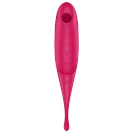SATISFYER - TWIRLING PRO AIR PULSE STIMULATOR VIBRATOR BLAU