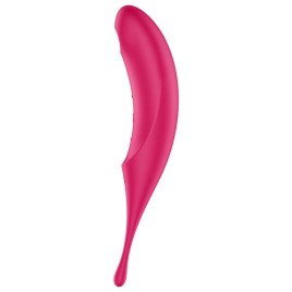 SATISFYER - TWIRLING PRO AIR PULSE STIMULATOR  VIBRATOR BLUE