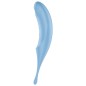SATISFYER - TWIRLING PRO AIR PULSE STIMULATOR VIBRATOR BLUE SATISFYER - TWIRLING PRO AIR PULSE STIMULATOR VIBRATOR BLUE