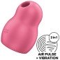 SATISFYER PRO TO GO 1 DOUBLE AIR PULSE STIMULATOR VIBRATOR - BLUE SATISFYER PRO TO GO 1 DOUBLE AIR PULSE STIMULATOR VIBRATOR - BLUE