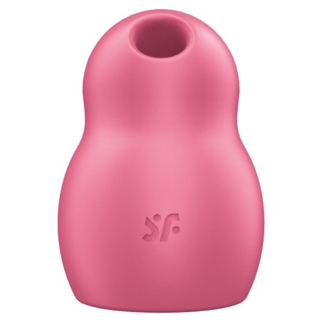 SATISFYER - STIMULATEUR ET VIBRATEUR DOUBLE AIR PULSE PRO TO GO 1 BLEU