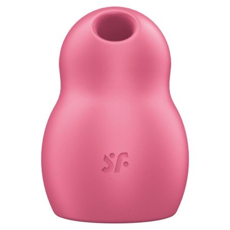 SATISFYER - STIMULATEUR ET VIBRATEUR DOUBLE AIR PULSE PRO TO GO 1 BLEU