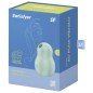 SATISFYER PRO TO GO 1 DOUBLE AIR PULSE STIMULATOR VIBRATOR - BLUE SATISFYER PRO TO GO 1 DOUBLE AIR PULSE STIMULATOR VIBRATOR - BLUE