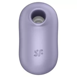 SATISFYER - STIMULATEUR ET VIBRATEUR DOUBLE AIR PULSE PRO TO GO 2 VERT