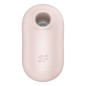 SATISFYER - PRO TO GO 2 DOPPELTER LUFTPULSSTIMULATOR VIBRATOR GRÜN