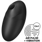 SATISFYER VULVA LOVER 3 AIR PULSE STIMULATOR VIBRATOR - BLACK SATISFYER VULVA LOVER 3 AIR PULSE STIMULATOR VIBRATOR - BLACK