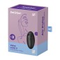 SATISFYER VULVA LOVER 3 AIR PULSE STIMULATOR VIBRATOR - BLACK SATISFYER VULVA LOVER 3 AIR PULSE STIMULATOR VIBRATOR - BLACK