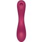 SATISFYER - CURVE TRINITY 1 AIR PULSE VIBRATION RED SATISFYER - CURVE TRINITY 1 AIR PULSE VIBRATION RED