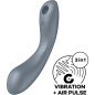 SATISFYER - CURVE TRINITY 1 AIR PULSE VIBRATION RED SATISFYER - CURVE TRINITY 1 AIR PULSE VIBRATION RED