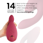 WOMANIZER - STIMOLATORE DUO 2 BORDEAUX WOMANIZER - STIMOLATORE DUO 2 BORDEAUX