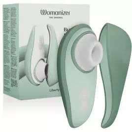 WOMANIZER - LIBERTY 2 STIMULATEUR VENTOUSE CLITORIS BLEU