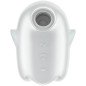SATISFYER - GLOWING GHOST AIR PULSE VIBRATEUR BLANC SATISFYER - GLOWING GHOST AIR PULSE VIBRATEUR BLANC