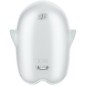 SATISFYER - GLOWING GHOST AIR PULSE VIBRATEUR BLANC SATISFYER - GLOWING GHOST AIR PULSE VIBRATEUR BLANC