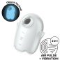 SATISFYER - GLOWING GHOST AIR PULSE VIBRATEUR BLANC SATISFYER - GLOWING GHOST AIR PULSE VIBRATEUR BLANC