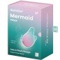 SATISFYER - MERMAID VIBES STIMULATEUR VIBRATEUR MENTHE ET ROSE SATISFYER - MERMAID VIBES STIMULATEUR VIBRATEUR MENTHE ET ROSE