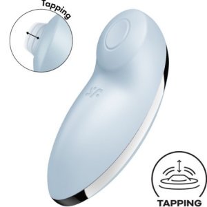 SATISFYER - TAP CLIMAX 2 VIBRATOR STIMULATOR BLUE