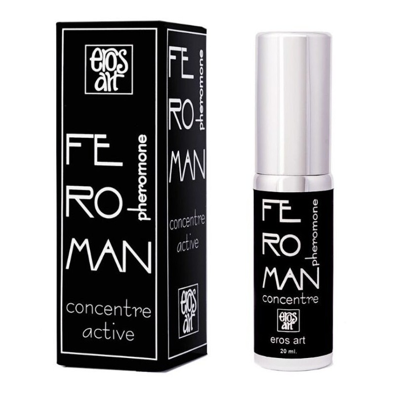 EROS-ART - FEROMAN PARFUM CONCENTRÉ AUX PHÉROMONES 20 ML EROS-ART - FEROMAN PARFUM CONCENTRÉ AUX PHÉROMONES 20 ML