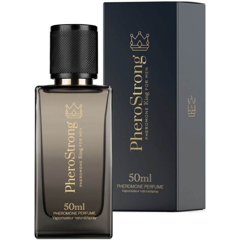 PHEROSTRONG - PARFUM PHÉROMONE ROI POUR HOMME 50 ML PHEROSTRONG - PARFUM PHÉROMONE ROI POUR HOMME 50 ML