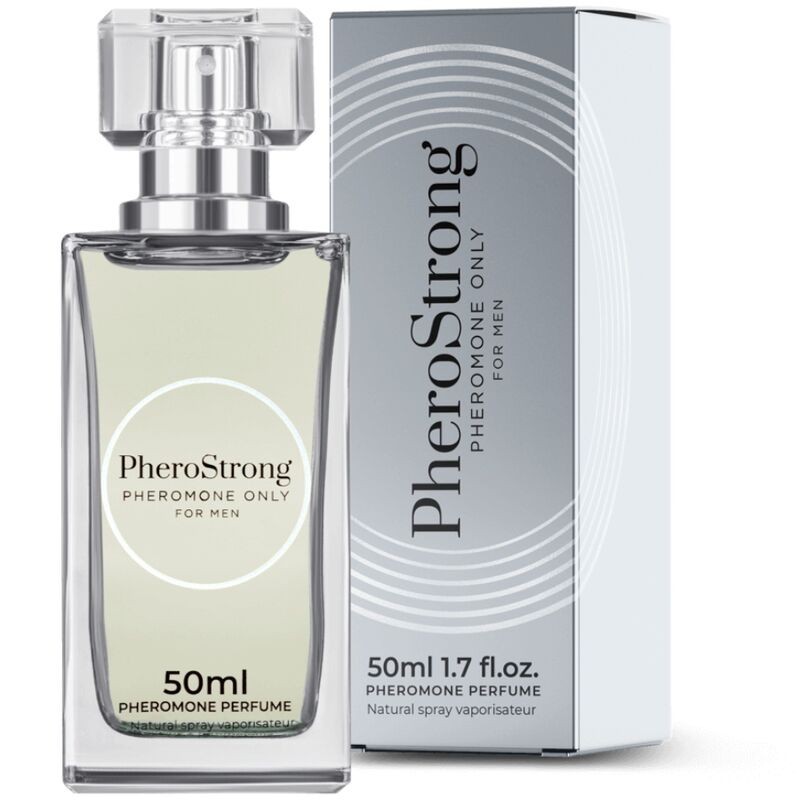 PHEROSTRONG - PARFUM AUX PHÉROMONES UNIQUEMENT POUR HOMMES 50 ML PHEROSTRONG - PARFUM AUX PHÉROMONES UNIQUEMENT POUR HOMMES 50 ML