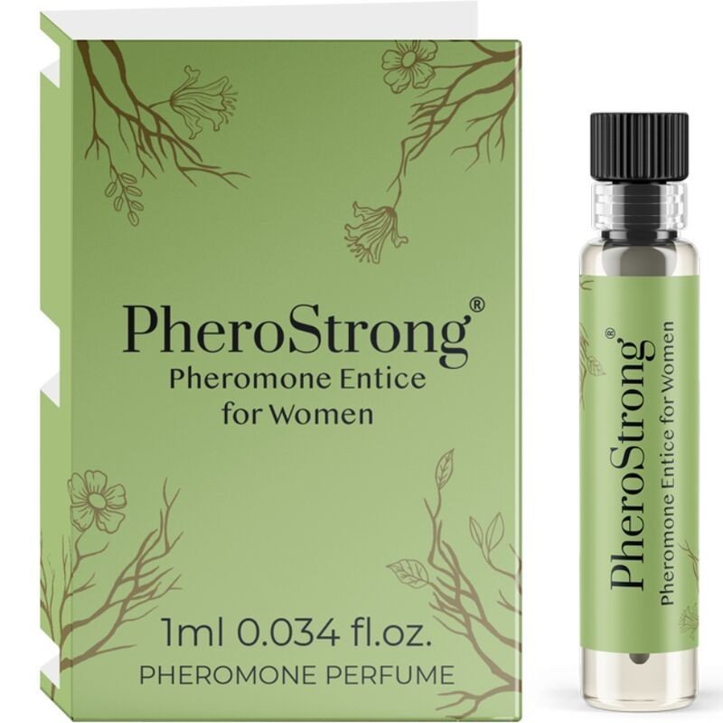 PHEROSTRONG - PARFUM PHÉROMONE ENTICE POUR FEMME 1 ML PHEROSTRONG - PARFUM PHÉROMONE ENTICE POUR FEMME 1 ML