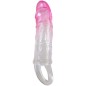 PRETTY LOVE - ODES GAINE D'AGRANDISSEMENT RÉALISTE DE 2 CM POUR PÉNIS ROSE
