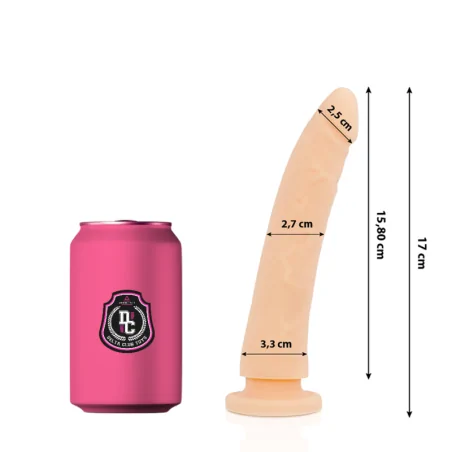 DELTA CLUB - TOYS DILDO NATÜRLICHES MEDIZINISCHES SILIKON 17 CM -O- 3 CM