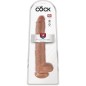 KING COCK PÉNIS RÉALISTE AVEC TESTICULES 35,6 CM KING COCK PÉNIS RÉALISTE AVEC TESTICULES 35,6 CM