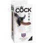 KING COCK - HARNAIS AVEC PÉNIS BRUN RÉALISTE 20,3 CM KING COCK - HARNAIS AVEC PÉNIS BRUN RÉALISTE 20,3 CM