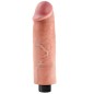 KING COCK - VIBRIERENDER DILDO 25.5 CM NATÜRLICH