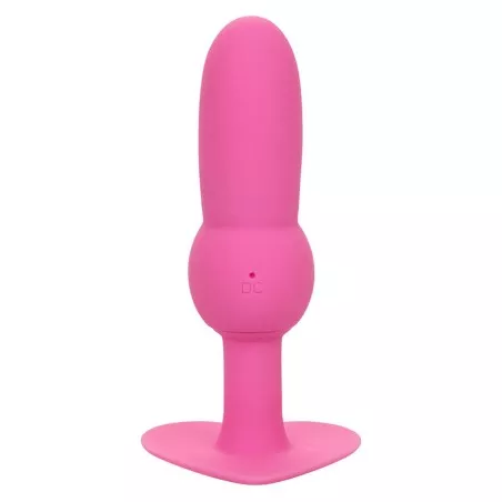 CALEXOTICS - FIRST TIME SONDE ANAL PLUG PERLÉE 10 VIBRATIONS ROSE