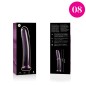 NEBULA SERIES BY IBIZA - MODELLO 8 DILDO IN VETRO BOROSILICATO 14,5 X 2 CM TRASPARENTE