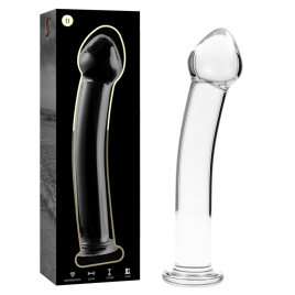 NEBULA SERIES BY IBIZA - MODÈLE 11 GODE EN VERRE BOROSILICATE ROSE 16 CM -O- 3 CM