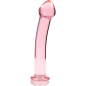 NEBULA SERIES BY IBIZA - MODÈLE 11 GODE EN VERRE BOROSILICATE 16 X 3 CM CLAIR