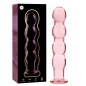 NEBULA SERIES BY IBIZA - MODÈLE 10 GODE EN VERRE BOROSILICATE 16,5 X 3,5 CM CLAIR