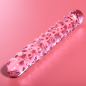 NEBULA SERIES BY IBIZA - MODÈLE 15 GODE EN VERRE BOROSILICATE 18,5 X 3 CM CLAIR