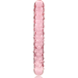 NEBULA SERIES BY IBIZA - MODÈLE 15 GODE EN VERRE BOROSILICATE 18,5 X 3 CM CLAIR