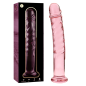 NEBULA SERIES BY IBIZA - MODÈLE 16 GODE EN VERRE BOROSILICATE 18,5 X 3 CM CLAIR