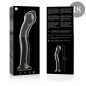 NEBULA SERIES BY IBIZA - MODÈLE 18 GODE EN VERRE BOROSILICATE ROSE 18.5 CM -O- 3.5 CM