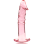 NEBULA SERIES BY IBIZA - MODÈLE 19 GODE EN VERRE BOROSILICATE ROSE 18.5 CM -O- 4 CM