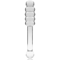 NEBULA SERIES BY IBIZA - MODELL 20 DILDO BOROSILIKATGLAS 20,5 X 3 CM KLAR