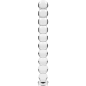 NEBULA SERIES BY IBIZA - MODELLO 22 DILDO IN VETRO BOROSILICATO 21,5 X 2,5 CM TRASPARENTE