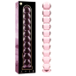NEBULA SERIES BY IBIZA - MODELLO 22 DILDO IN VETRO BOROSILICATO 21,5 X 2,5 CM TRASPARENTE