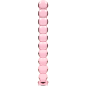 NEBULA SERIES BY IBIZA - MODELLO 22 DILDO IN VETRO BOROSILICATO 21,5 X 2,5 CM TRASPARENTE